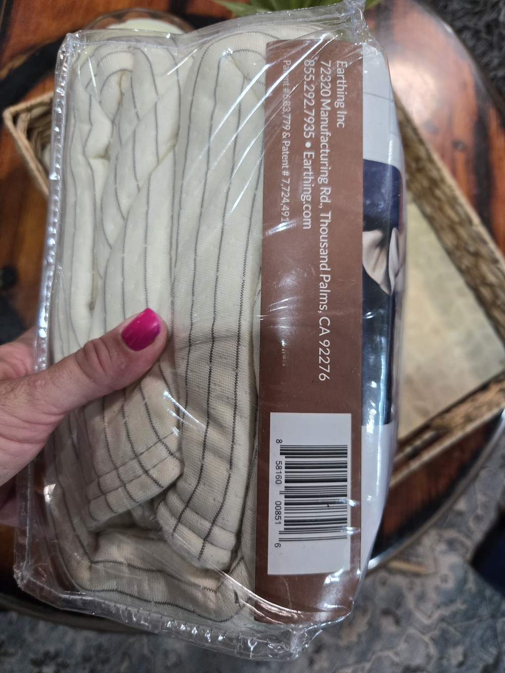 NIB Earthing Grounding Throw Kit Blanket Clint Ober - Picture 7 of 8